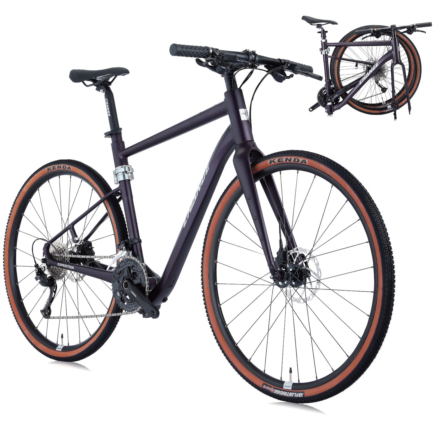 GF-901P Display bike Purple color, Size:520mm