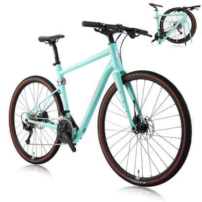Folding Bike GF-901G | Road Bike,  Gravel 700C Lightweight, E-bike Kit Compatible | CHANGE