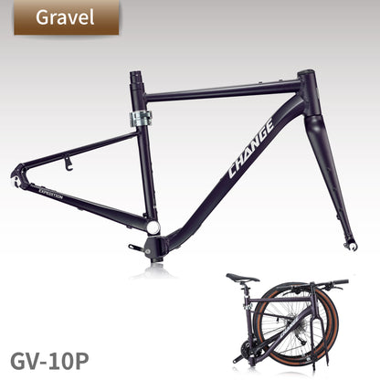 Touring Bike Frame GV-10P | Foldable Cycle Frame, Lightweight | CHANGE
