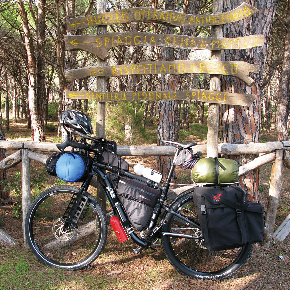 CHANGE折疊車 自行車長途旅行, 騎行於山徑環境 展現登山穩定性 適合國外自行車旅行愛好者. 台灣製 折疊登山車